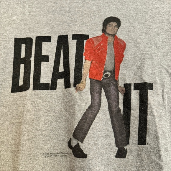 RARE 1984 Michael Jackson Beat It Shirt / Size XS - Picture 4 of 6